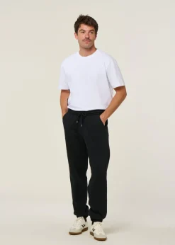 Jogging en coton bio | noir "deep black"