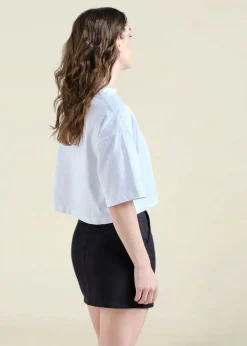 Jupe en coton biologique | noir "skirt riala black"