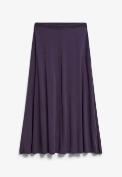 Jupe longue en tencel | violet 
