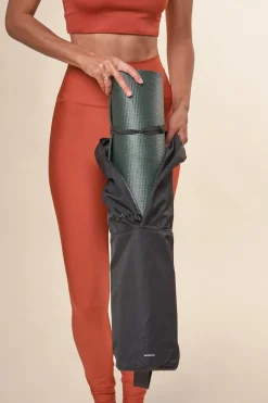 Legging en matières recyclées | terracotta "active high-rise legging dark amber"