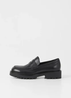 Mocassins en cuir certifié | noir 