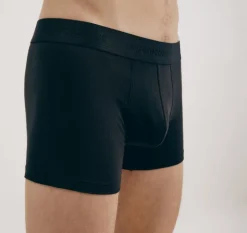 Pack 3 boxers en coton bio | noir