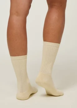 Pack de 3 paires de chaussettes en coton bio | ecru