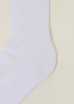 Pack de 3 paires de chaussettes en coton bio | blanc