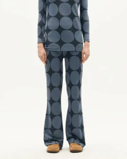 Pantalon ample en ecovero | bleu 