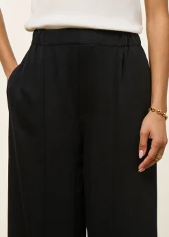 Pantalon ample en ecovero | noir "jonvaalie black"
