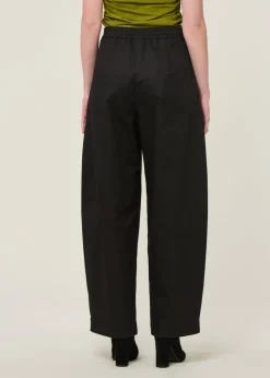 Pantalon ballon en coton bio | noir 