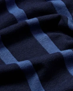 Pantalon droit en matières recyclées | bleu 