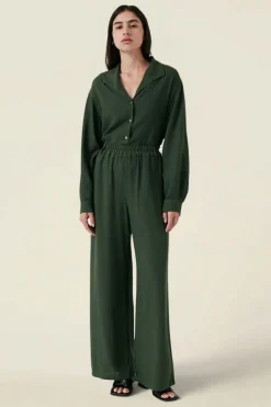 Pantalon en ecovero et lin | vet "caribbean pants"