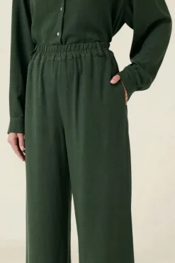 Pantalon en ecovero et lin | vet "caribbean pants"