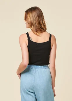 Pantalon en lin | bleu "lilian - alabama super light"