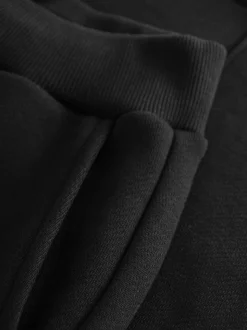 Pantalon jogging en coton bio | noir 