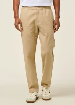 Pantalon léger en coton bio | beige 