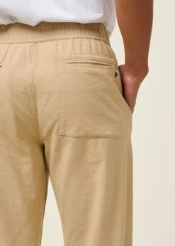 Pantalon léger en coton bio | beige 