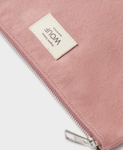 Pochette en coton bio | rose "sunrise pouch"