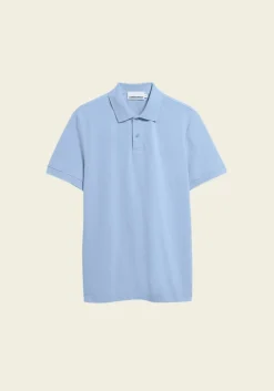 Polo en coton bio | bleu ciel 