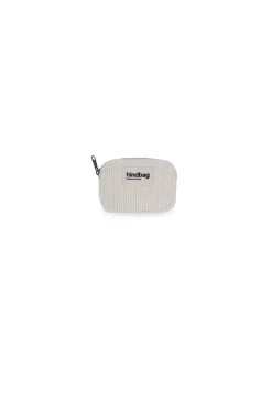 Portefeuille en coton biologique | beige "porte-monnaie en coton bio lili velours beige"