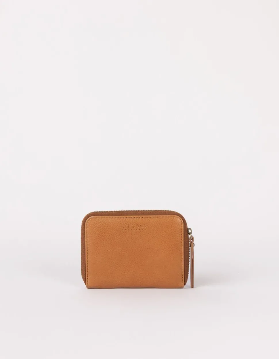 Portefeuille en cuir certifié | marron "robbie - wild oak soft grain leather"