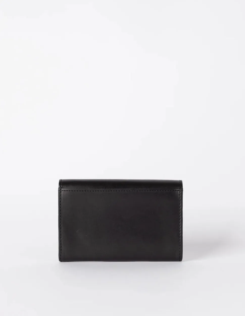 Portefeuille en cuir certifié | noir "jo's purse black leather"