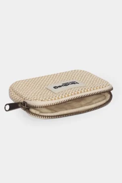 Porte-monnaie en coton bio | tressage nude 
