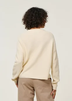 Pull ample en coton bio | beige 