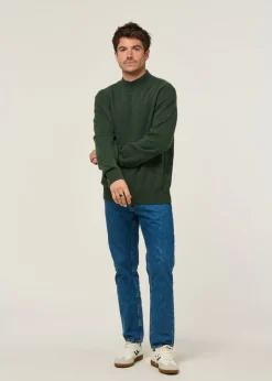 Pull en cachemire recyclé | vert 