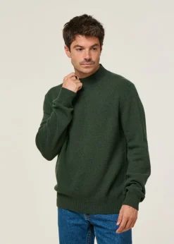 Pull en cachemire recyclé | vert 