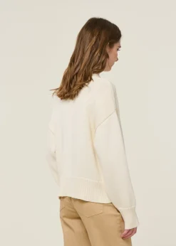 Pull en coton bio | beige 
