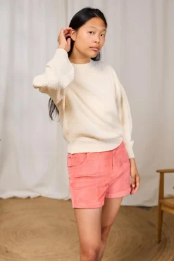 Pull en coton bio | écru "llombards - off white"
