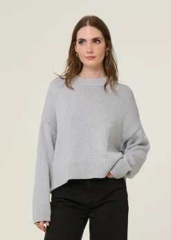 Pull en coton bio | gris 