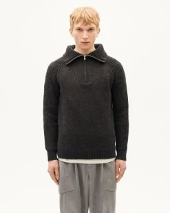 Pull en laine | gris 