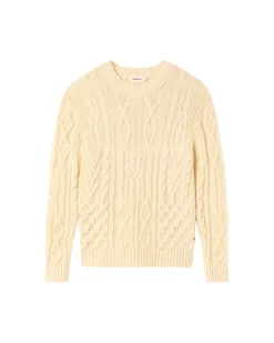Pull en laine mérinos certifiée | beige 