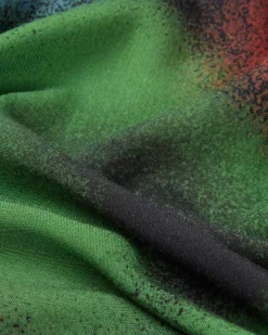Robe imprimée en ecovero | multicolore 