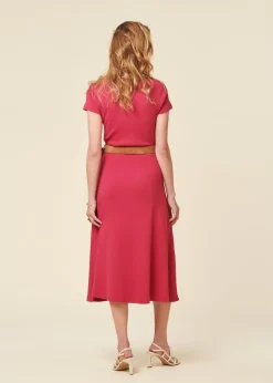 Robe jane fuchsia