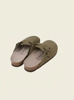 Sabots en cuir certifié | marron