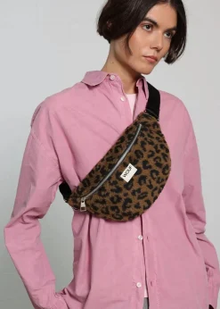 Sac banane matières recyclées | marron 