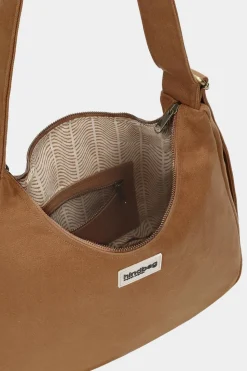 Sac bandoulière en coton biologique | cannelle