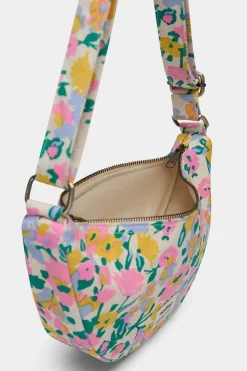 Sac bandoulière en coton bio | multicolore 