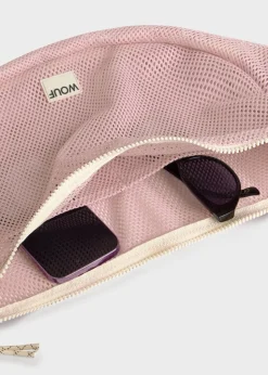 Sac bandoulière en matière recyclée | rose "blush large crossbody bag - multicolor"