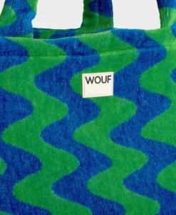 Sac cabas | bleu et vert 