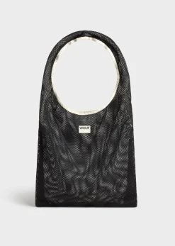 Sac cabas en matière recyclée | noir 