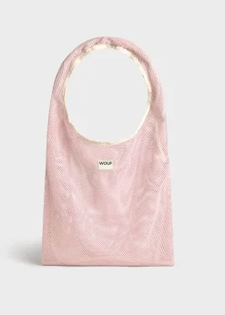 Sac cabas en matière recyclée | rose "blush t-shirt bag"