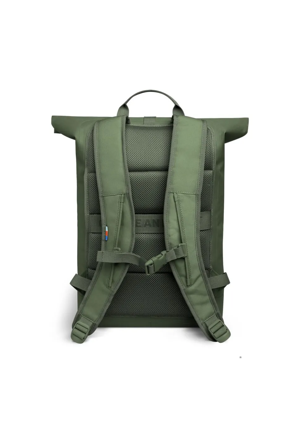 Sac à dos imperméable 26l en matière recyclée | vert "rolltop lite 2.0 algae"