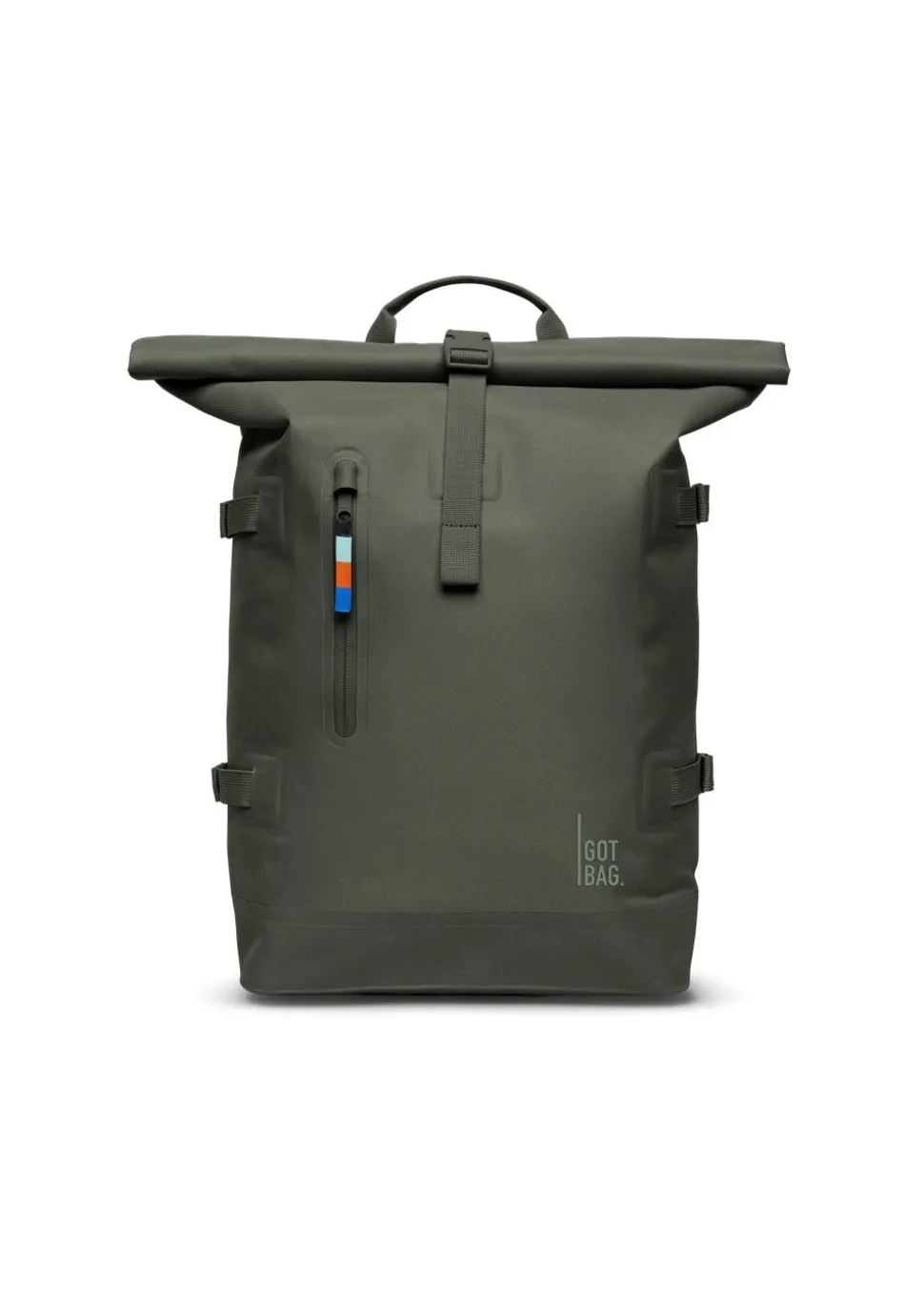 Sac à dos 31l en matière recyclée | vert "rolltop 2.0 algae"