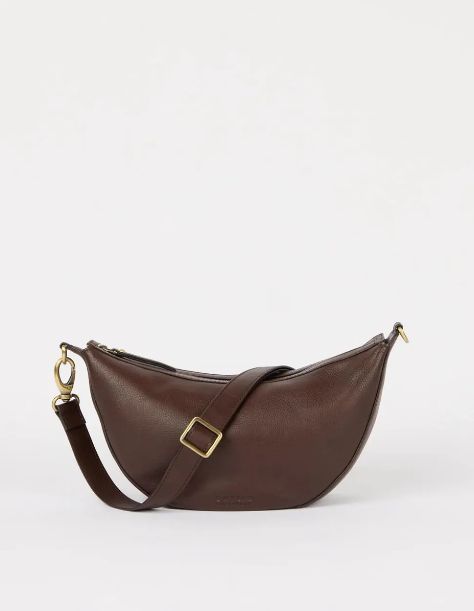 Sac en cuir certifié | marron grainé "leo - chocolate soft grain"