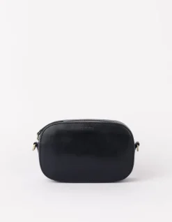Sac à main en cuir certifié | noir 