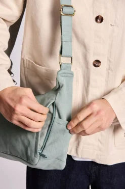 Sac multipocket en coton bio | sauge "emile sauge" - sauge
