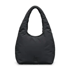 Sac épaule en matière recyclée | cloud shoulder bag monochrome black
