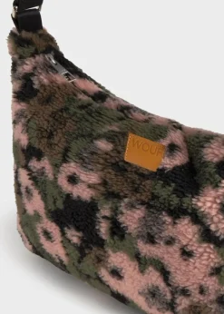Sac épaule en matières recyclées | multicolor 