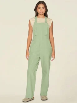 Salopette en coton bio | vert 